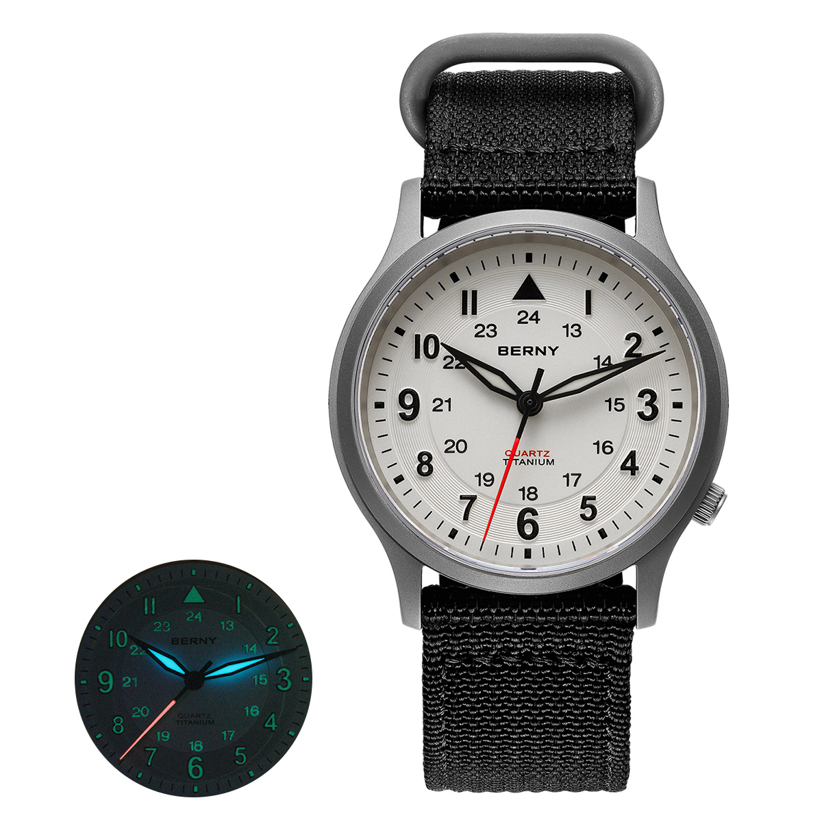 Outdoor Sport Field - BERNY Titanium Watches for Men Classic