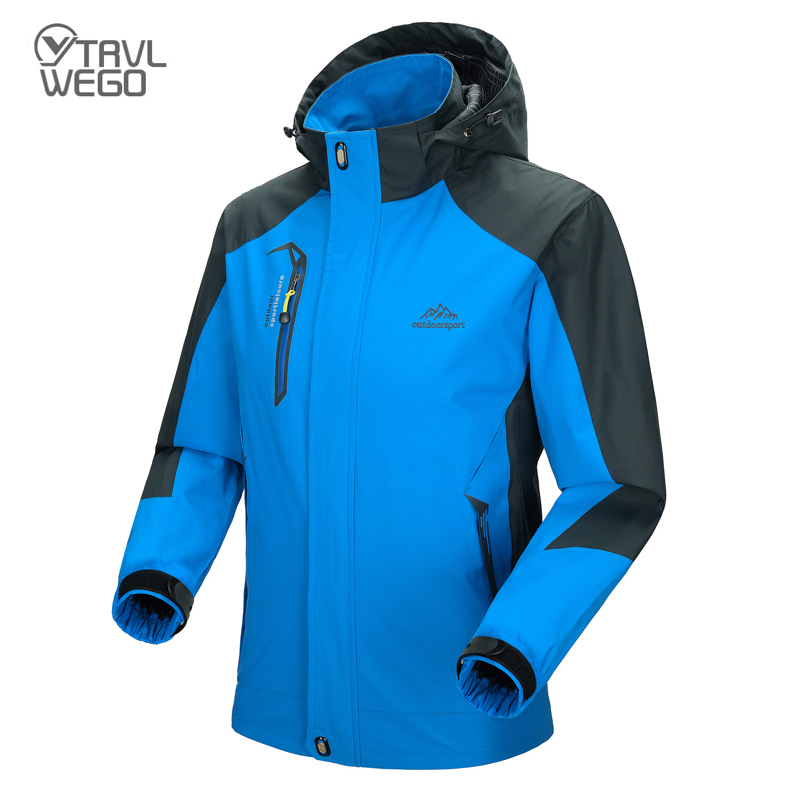 Outdoor Sport Windbreaker - TRVLWEGO Autumn Hiking Jacket Male Coat