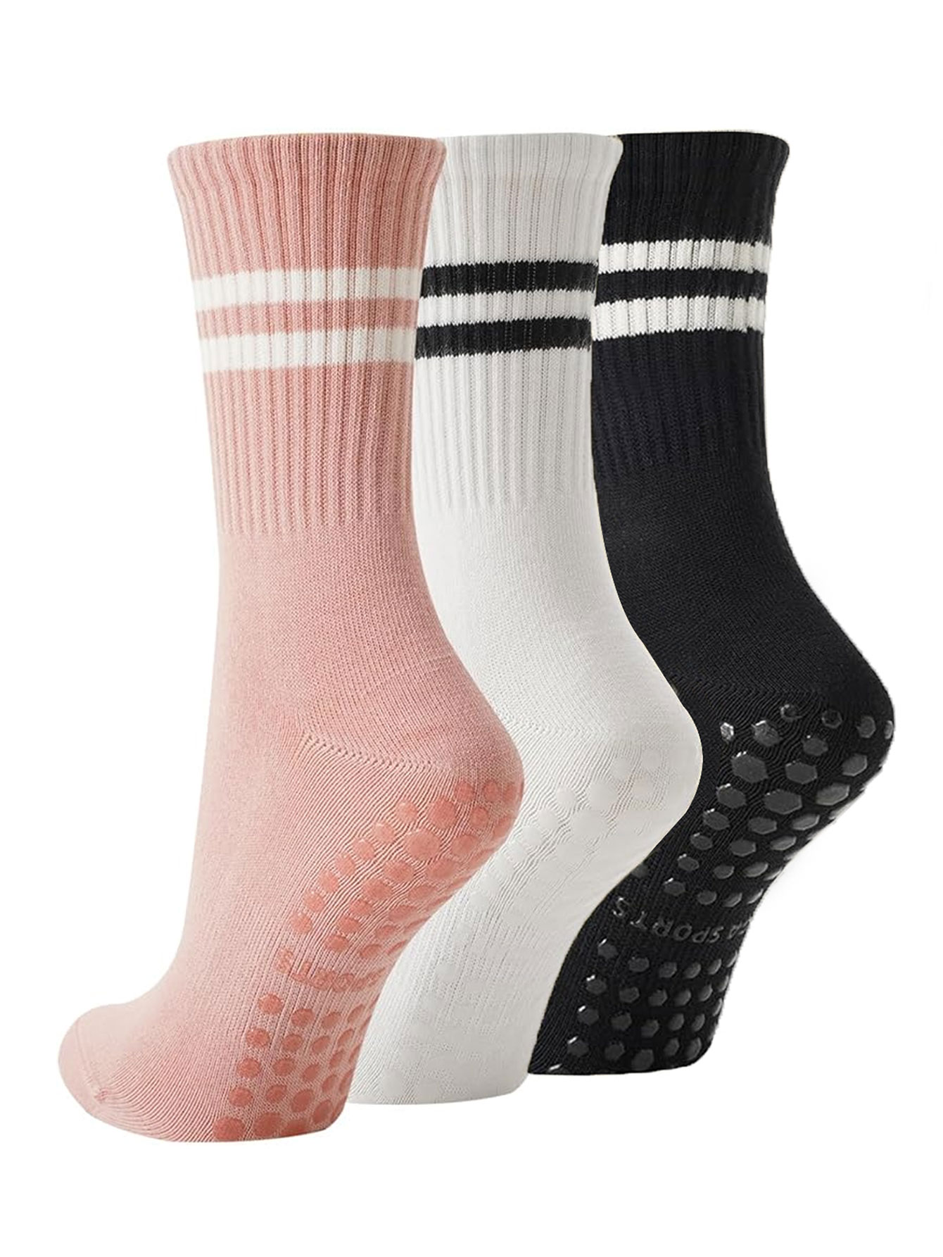 3 Pairs of Yoga Socks, Non-Sli - Speed Skipping Rope recension och pris