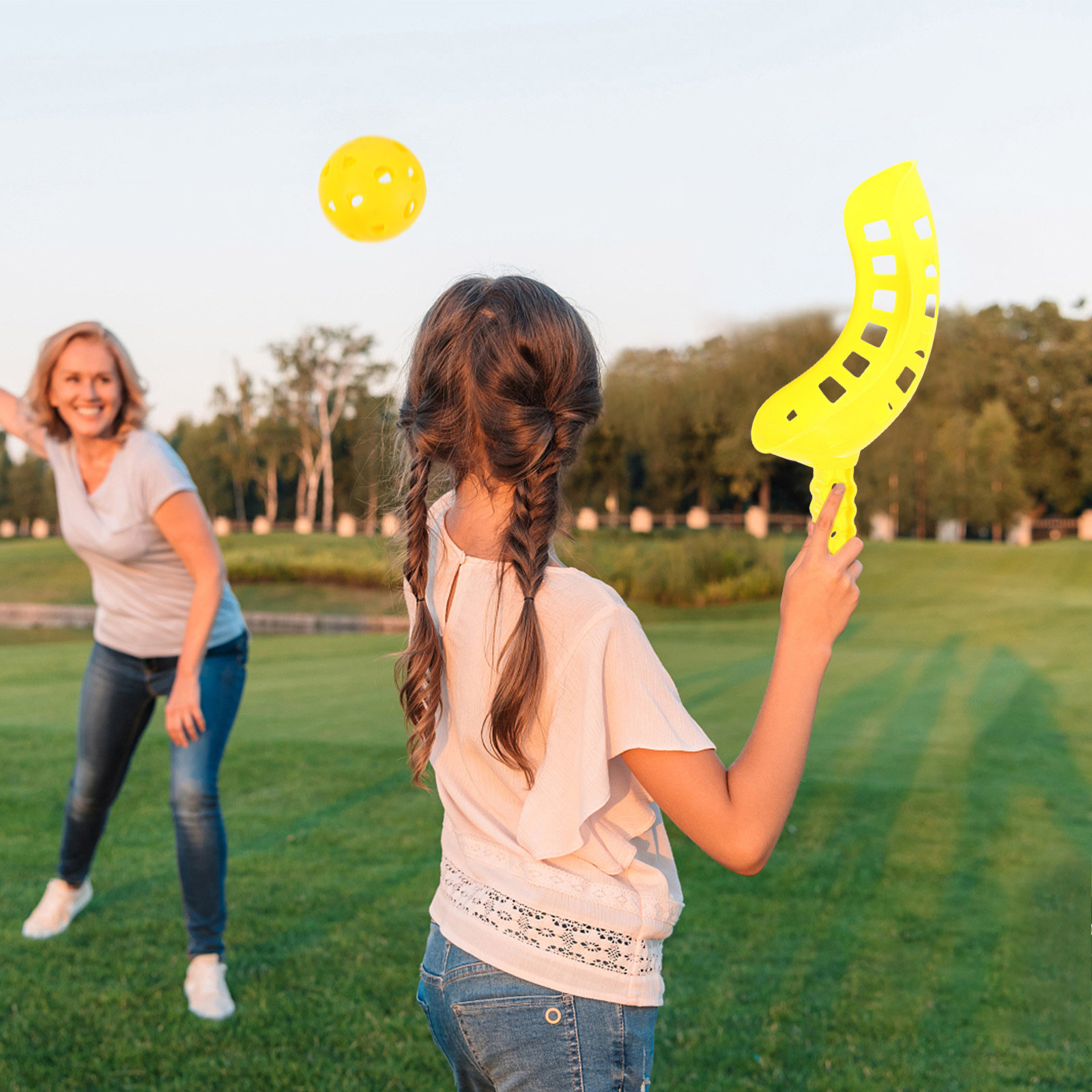 1Set Scoop Ball Game Launch Ca - Outdoor Sport Games For Kids recension och pris