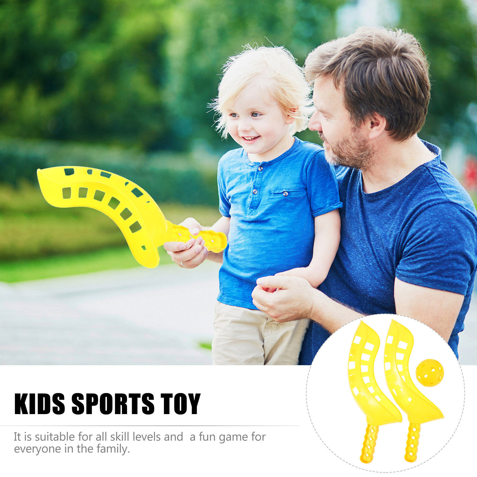 1Set Scoop Ball Game Launch Ca - Outdoor Sport Games For Kids recension och pris