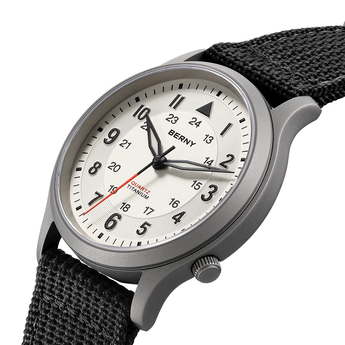 BERNY Titanium Watches for Men - Outdoor Sport Field recension och pris