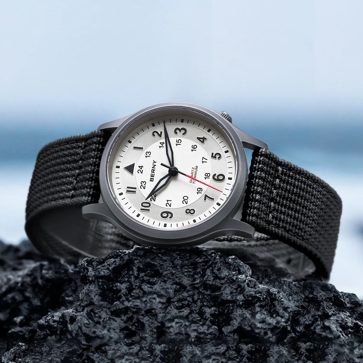 BERNY Titanium Watches for Men - Outdoor Sport Field recension och pris