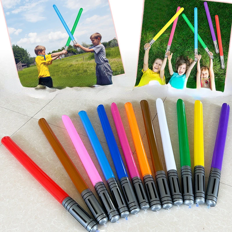 90cm Kawaii Inflatable Lightsa - Outdoor Sport Games For Kids recension och pris