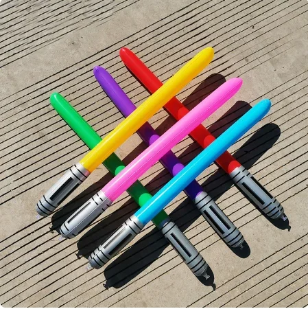 90cm Kawaii Inflatable Lightsa - Outdoor Sport Games For Kids recension och pris