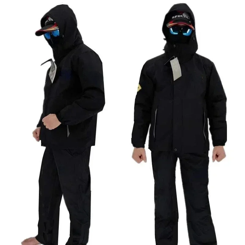 Thick Fishing Clothes Set Wint - Outdoor Sport Waterproof Pants recension och pris