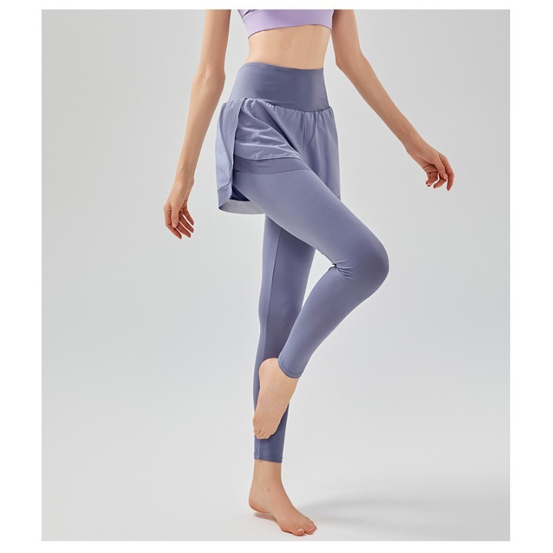 Women Fake Two Pieces Leggings - Outdoor Sport Leggings recension och pris