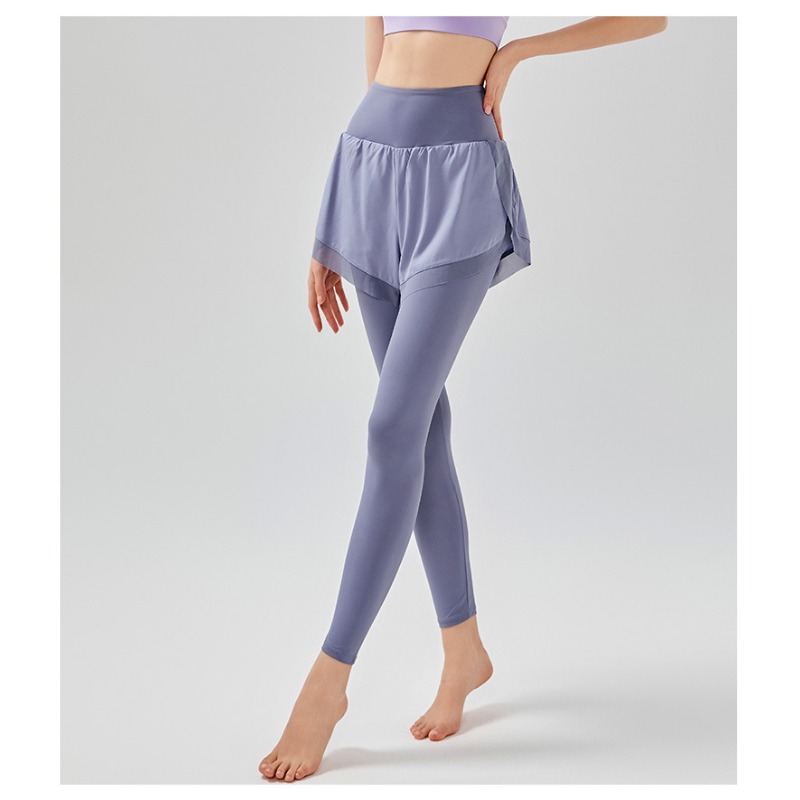 Women Fake Two Pieces Leggings - Outdoor Sport Leggings recension och pris