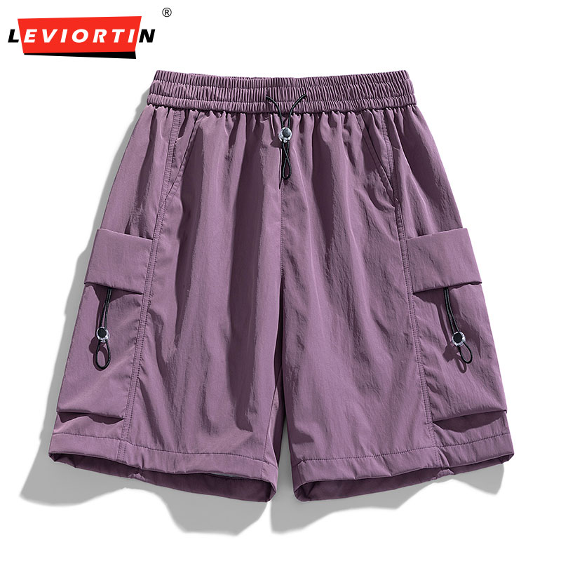 Summer Men's Ice Silk Cargo Sh - Outdoor Sport Gym recension och pris
