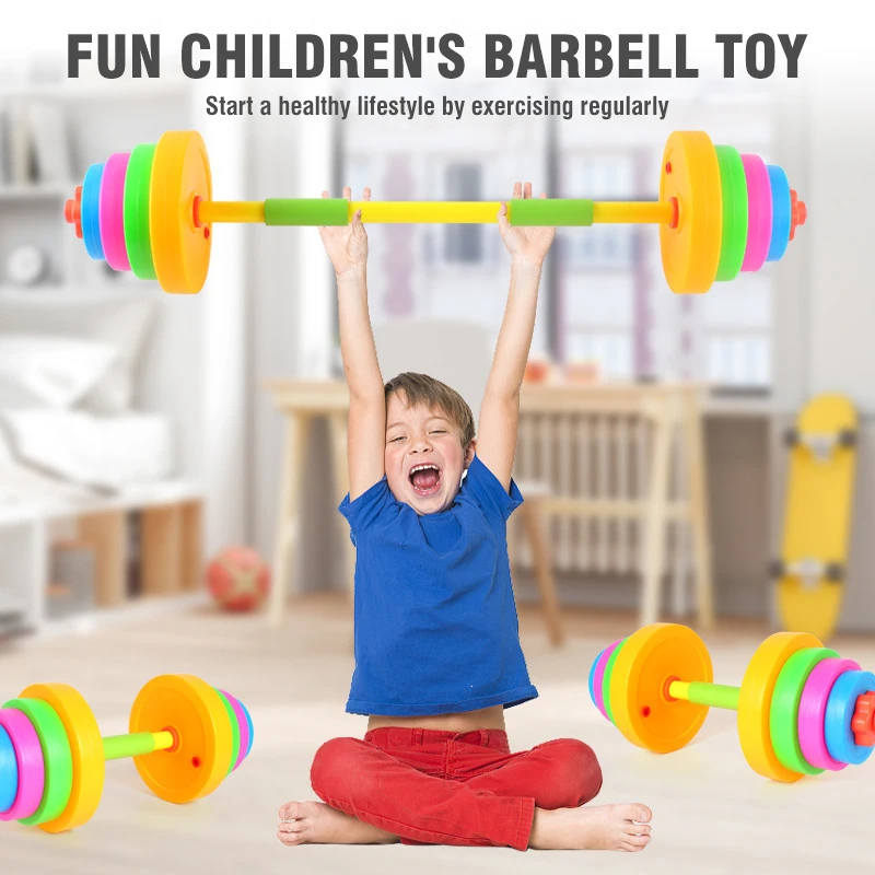 Adjustable Kids Dumbbell Barbe - Outdoor Sport Field recension och pris
