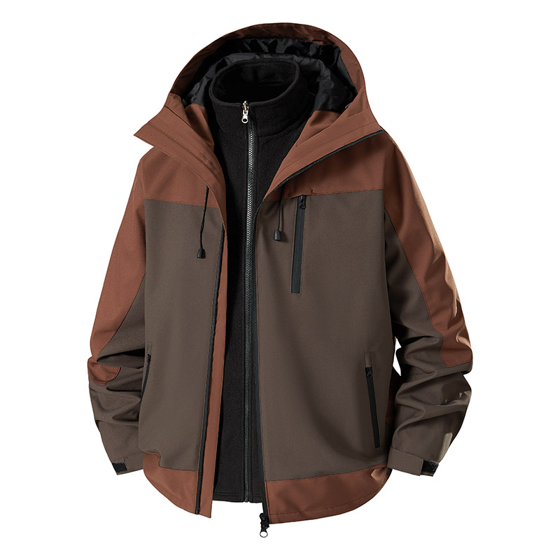 3-in-1 Splicing Mens Hiking Ja - Outdoor Sport Windbreaker recension och pris